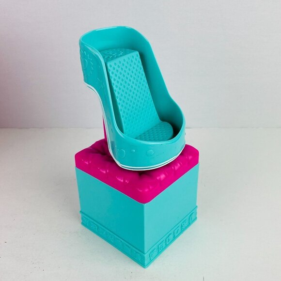 Shopkins Shoe Dazzle Pink High Heels Pumps Display Try One Seat Toy Accessory - Picture 3 of 3